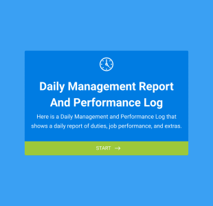 Performans Değerlendirme Form Template