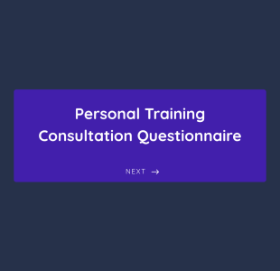 Personal Training Consultation Questionnaire Form Template