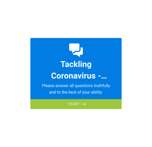 Pesquisa Sobre O Coronavírus E A Avaliação Da Resposta Dos Órgãos Governamentais Form Template