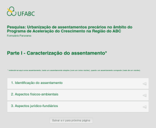 Pesquisa: Urbanização De Assentamentos