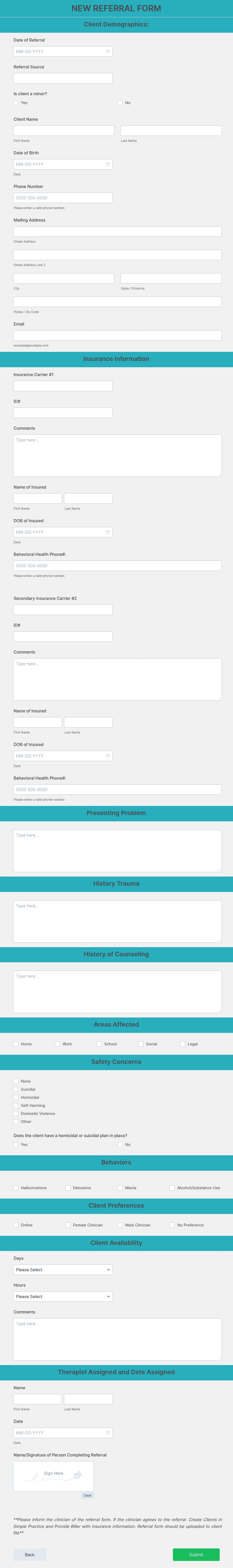 Phone Screening Form Template Jotform