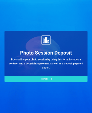 Photography Session Booking Form Template