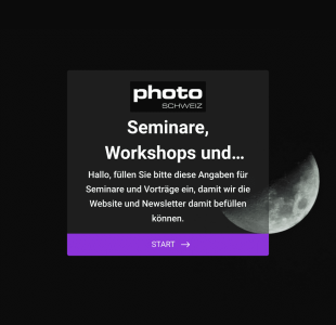 PhotoSCHWEIZ Seminare Und Workshops Form Template