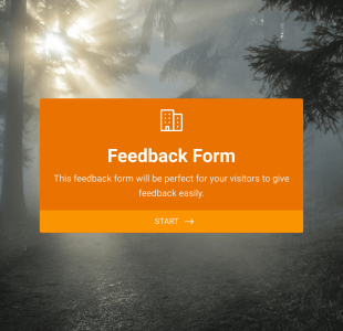 피드백 양식 Form Template