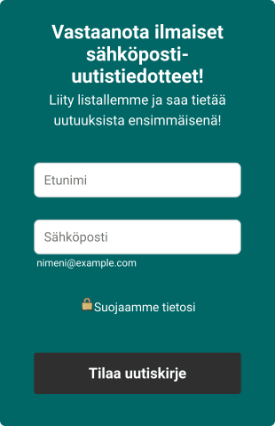 Pieni Uutiskirjelomake Form Template
