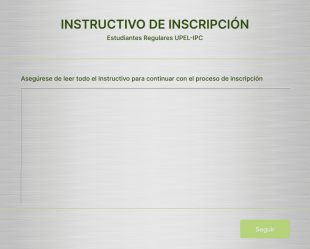Planilla De Inscripción Estudiantes Regulares Form Template