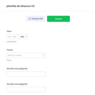 Plantilla De Bitacora V2