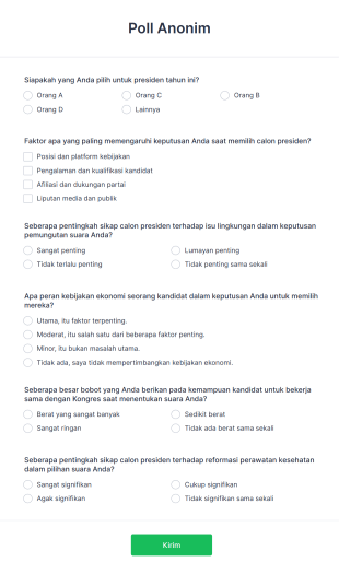 Poll Anonim