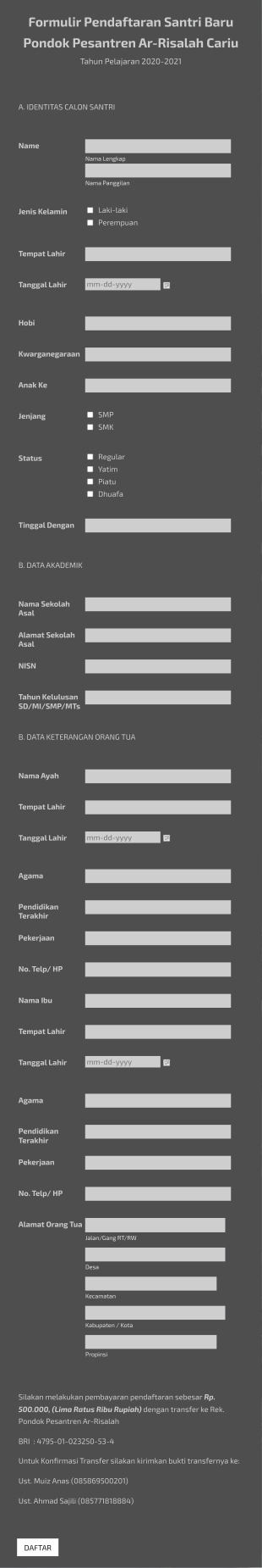 Pondok Pesantren Ar Risalah Cariu
