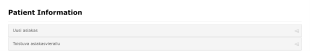 Potilastiedot Lomake