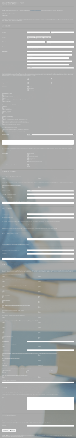 PPDB MI Muh Kaliprau Form Template
