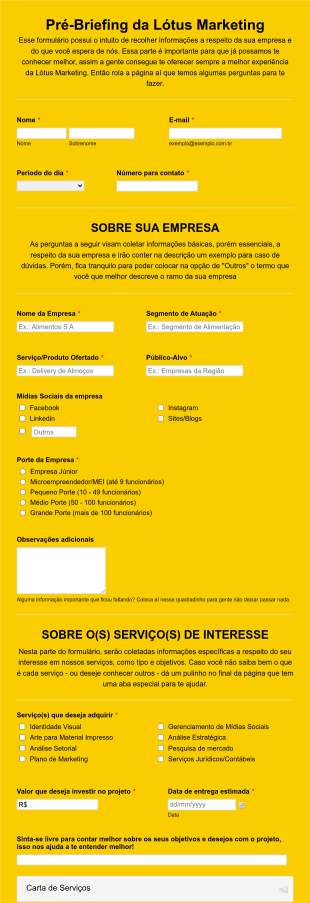 Teste De Form Template