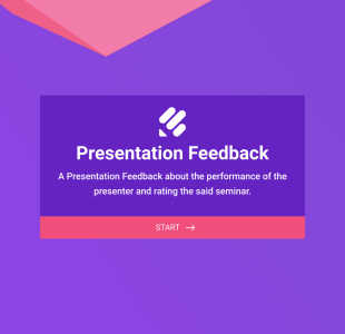 Presentation Feedback Template Form Template
