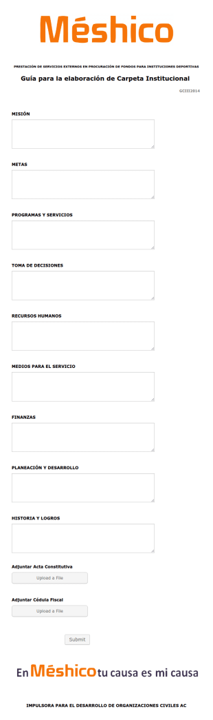 Prestación De Servicios Y Elaboración De Documentos Institucionales