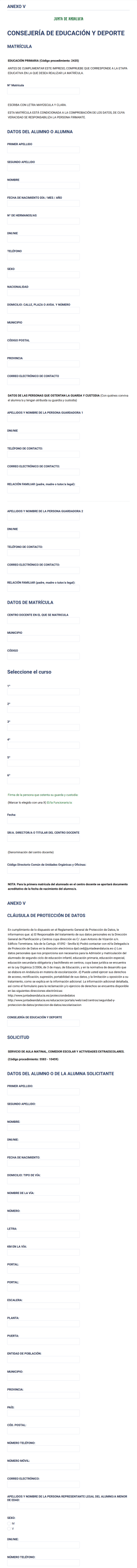 PRIMARIA_Matrícula Plan De Apertura Bonificaciones