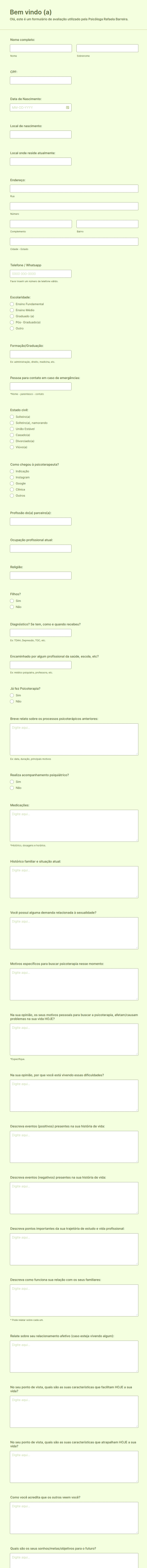 Primeiro Atendimento