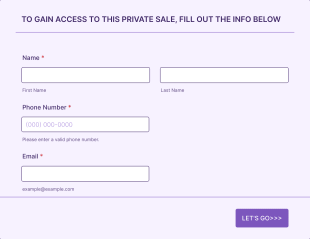 Private Scentsy Sale Template Form Template