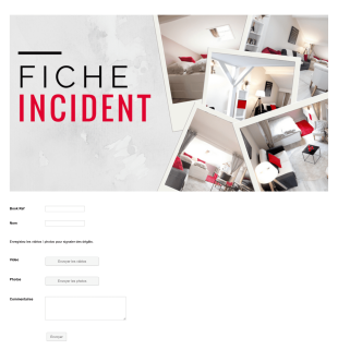 Procédure Incident Le Vendôme Superdole Form Template