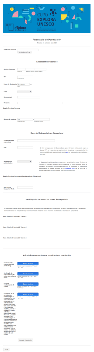Proceso De Admisión De Estudiantes Con Trayectoria Científica