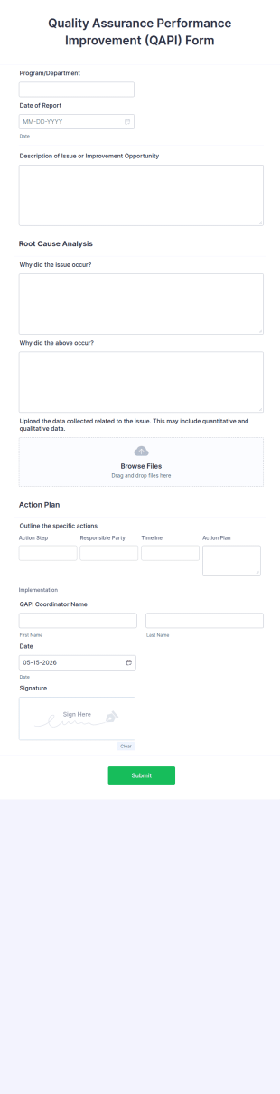Qapi Form Template