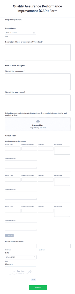 Qapi Form Template