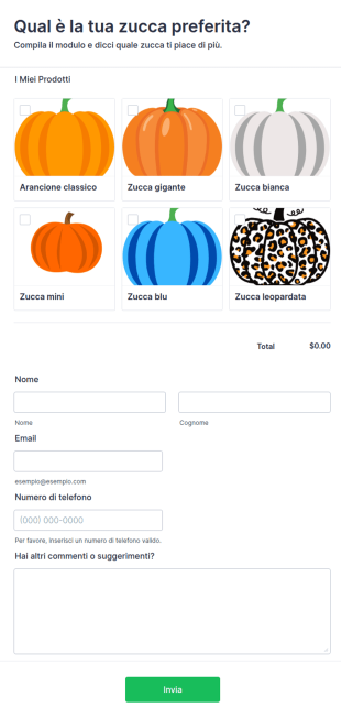 Qual è La Tua Zucca Preferita?