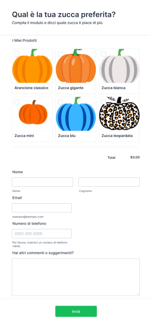 Qual è La Tua Zucca Preferita?