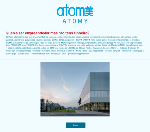 Queres Ser Empreendedor Mas Não Tens Dinheiro? Form Template