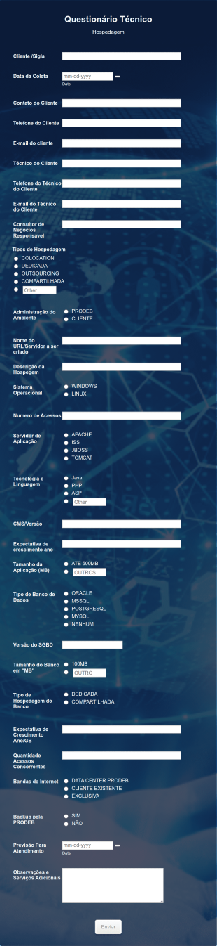 Questionário Técnico Para Resolver Problemas De TI