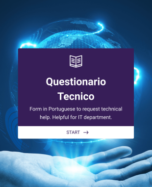 Questionário Técnico Para Resolver Problemas De TI Form Template