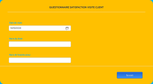 Questionnaire Client COLMAR Form Template