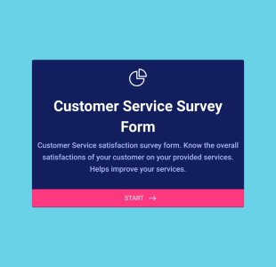 Questionnaire De Satisfaction Client Form Template