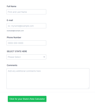 State Rate Calculator Form Template