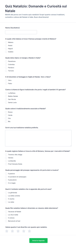 Quiz Di Natale