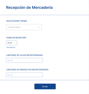 Recepción De Mercadería