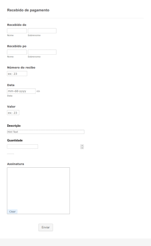 Recibo De Pagamento