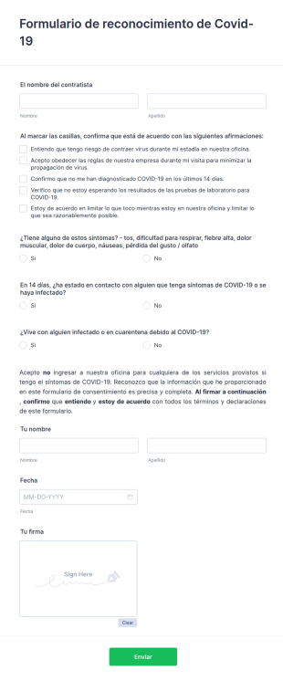 Reconocimiento De Covid 19