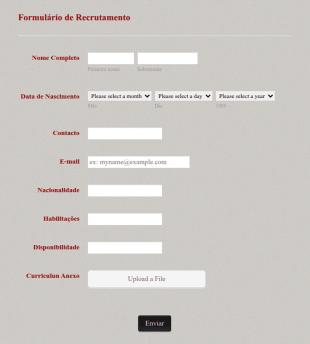 Recrutamento