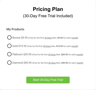 Recurring Payment Form Template