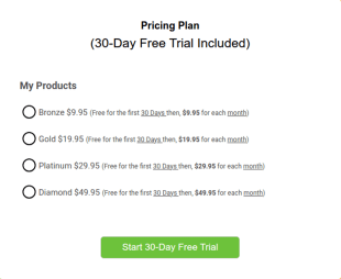 Recurring Payment Form Template