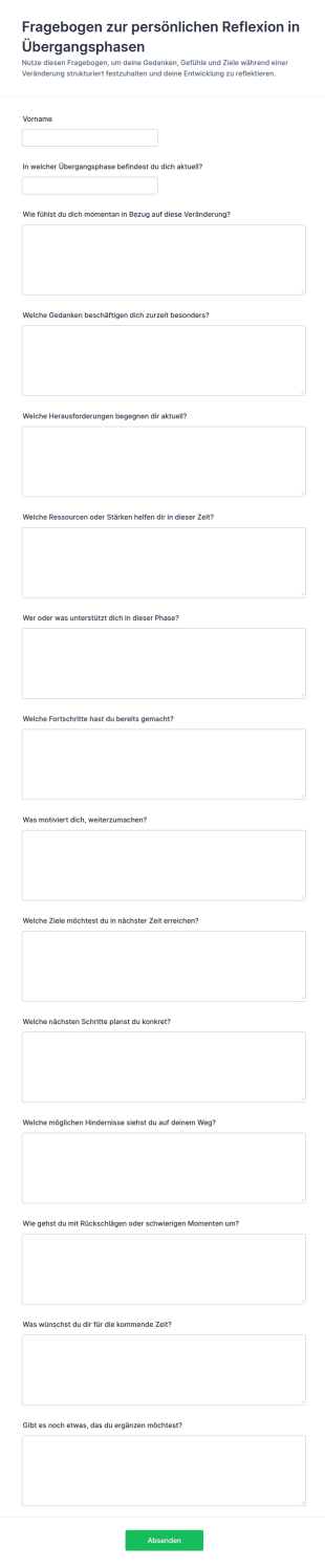 Reflexionsbogen Für Übergänge