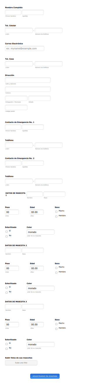 Registro De Adopción