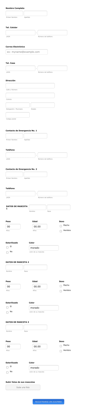 Registro De Adopción