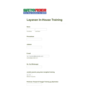 Registrasi Form Seminar