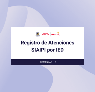Registro De Atenciones SIAIPI Por IED