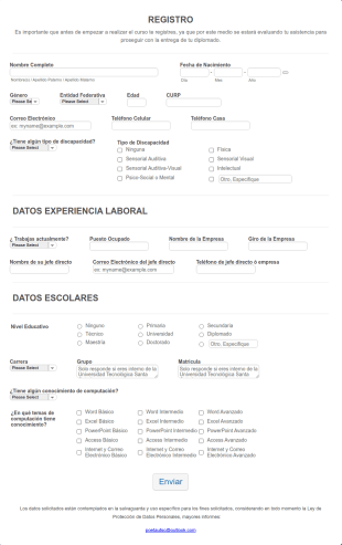 Registro De Cursos Y Evaluación De Asistencia A Diplomados De Poesía