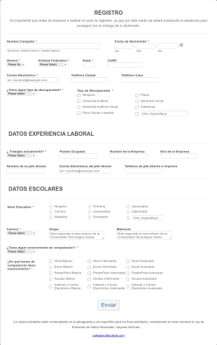 Registro De Cursos Y Evaluación De Asistencia A Diplomados De Poesía