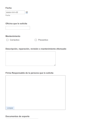 Registro De Mantenimiento