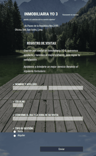 Registro De Visitas Yo 3