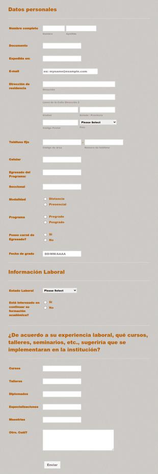 Registro Del Egresado